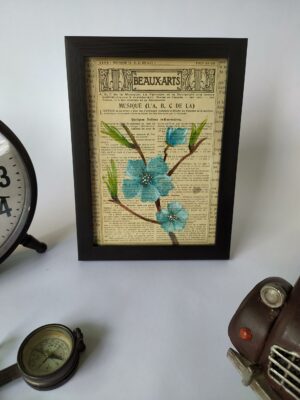 Aquarelle papier du grenier "Myosotis"