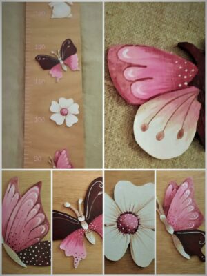 Toise "papillon"